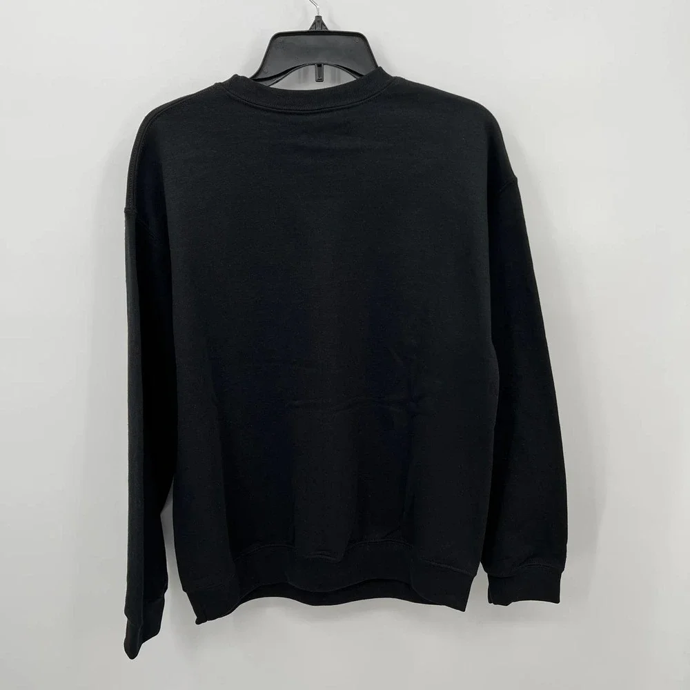 Grateful Dead Men's Flower Bear Crew Neck Sweatshirt in Black - Picture 2 of 2